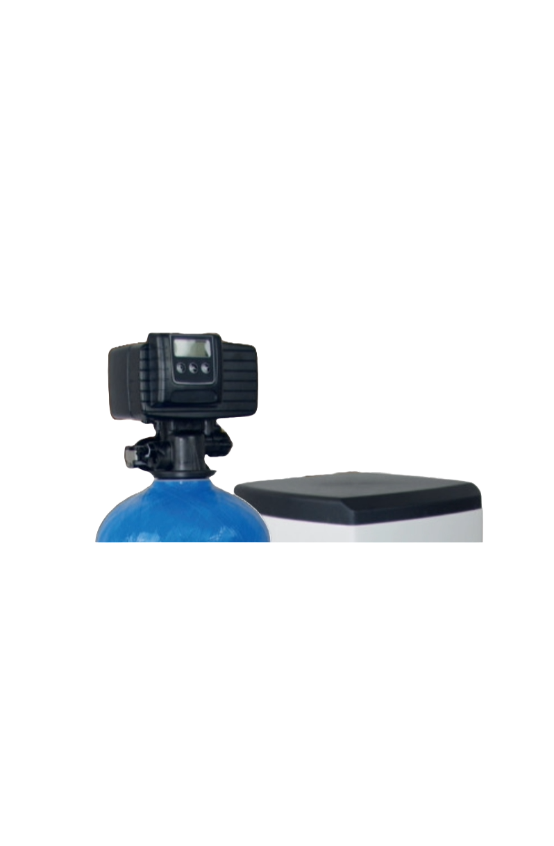 Image représentative de l'adoucisseur d'eau Fleck 5600 SXT, montrant son design moderne et ses fonctionnalités avancées, idéal pour garantir une eau douce et pure dans votre foyer